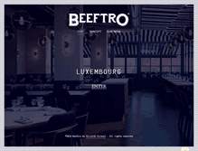 Tablet Screenshot of beeftro.com